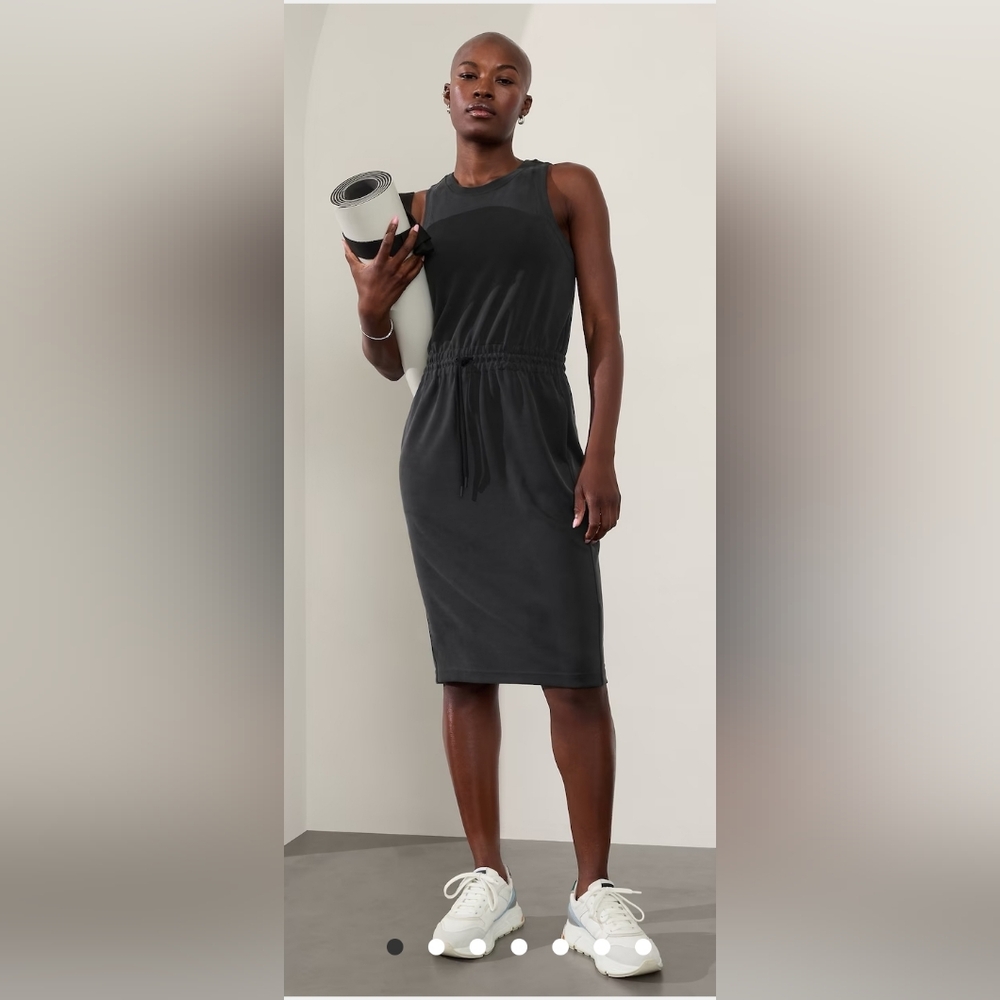 Athleta Seasoft Midi Dress: New Never Worn with Tag